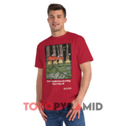The Far Side Early Vegetarians Red T shirt