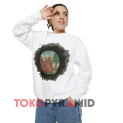 The Far Side Gallery Bear Hunting White Sweatshirt