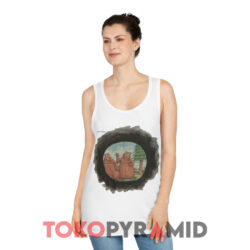 The Far Side Gallery Bear Hunting White Tank Top