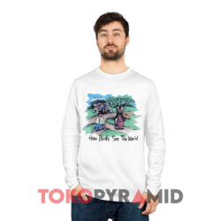 The Far Side How Birds See The World White Long sleeved
