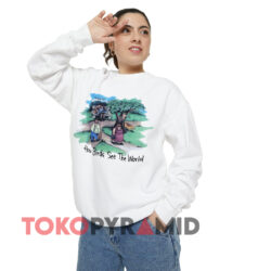 The Far Side How Birds See The World White Sweatshirt