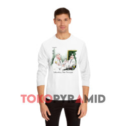 The Far Side Laboratory Peer Pressure Shirt 3 The Far Side Laboratory Peer Pressure White Long sleeved