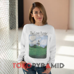 The Far Side The Lawn Ranger White Sweatshirt