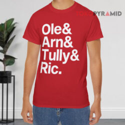 The Four Horsemen NWA WCW Wrestling Shirt 4 The Four Horsemen Nwa Wcw Wrestling Red T shirt