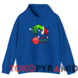 The Grinch 2020 Stink Stank Stunk Christmas Sweatshirt Blue Hoodie