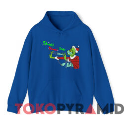 The Grinch Face Mask Stink Stank Stunk Christmas Sweatshirt 2 The Grinch Face Mask Stink Stank Stunk Christmas Sweatshirt Blue Hoodie