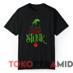 The Grinch Hand Stink Stank Stunk Christmas Sweatshirt Black T shirt