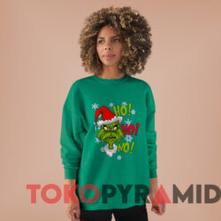 The Grinch Ho Ho No Christmas Sweatshirt 2 The Grinch Ho Ho No Christmas Sweatshirt Kelly Green Sweatshirt