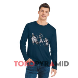 The Haunted Mansion The Hitchhiking Ghosts Asking For A Lift Shirt 2 The Haunted Mansion The Hitchhiking Ghosts Asking For A Lift Navy Long sleeved