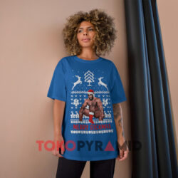 The Iykyk Merry Christmas Ugly Sweatshirt 3 The Iykyk Merry Christmas Ugly Blue T shirt