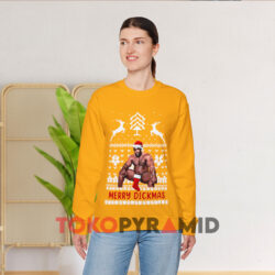 The Iykyk Merry Christmas Ugly Yellow Sweatshirt