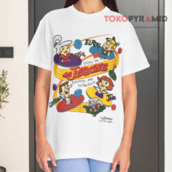The Jetsons Cartoon Vintage White T shirt