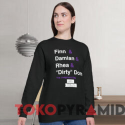 The Judgment Day & R truth Roster Shirt Black Sweatshirt