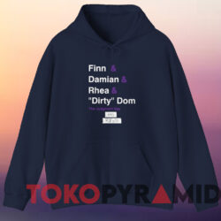 The Judgment Day & R truth Roster Shirt Navy Hoodie