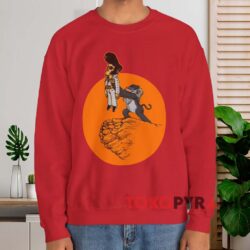 The King Elvis Presley The Lion King T-shirt 4 The King Elvis Presley The Lion King T shirt Red Sweatshirt