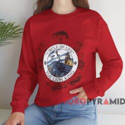 The Lion King Circle Of Life T-shirt 4 The Lion King Circle Of Life T shirt Red Sweatshirt