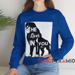 The Lion King He Lives In You T-shirt 4 The Lion King He Lives In You T shirt Blue Sweatshirt