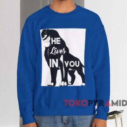 The Lion King He Lives In You T-shirt 3 The Lion King He Lives In You T shirt Blue Sweatshirt