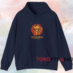 The Lion King Musical T shirt Navy Hoodie