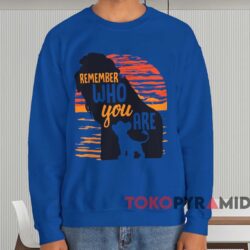 The Lion King Remember Who You Are T shirt Blue Sweatshirt