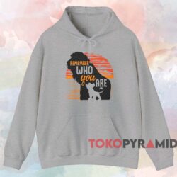 The Lion King Remember Who You Are T shirt Grey Hoodie