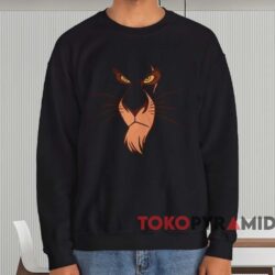 The Lion King Scar Big Face T-shirt 3 The Lion King Scar Big Face T shirt Black Sweatshirt
