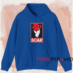 The Lion King Scar T shirt Blue Hoodie