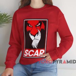 The Lion King Scar T shirt Red Sweatshirt