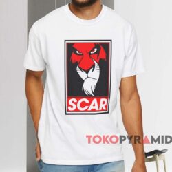 The Lion King Scar T shirt White T shirt