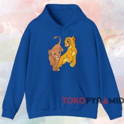 The Lion King Simba and Nala T-shirt 2 The Lion King Simba And Nala T shirt Blue Hoodie