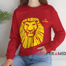 The Lion King The Broadway Musical T-shirt 3 The Lion King The Broadway Musical T shirt Red Sweatshirt