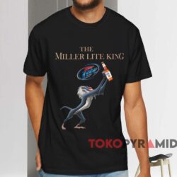 The Lion King The Miller Lite King T shirt Black T shirt