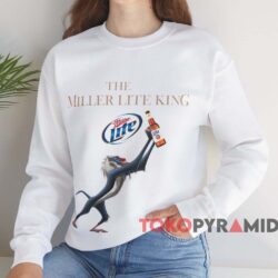 The Lion King The Miller Lite King T shirt White Sweatshirt