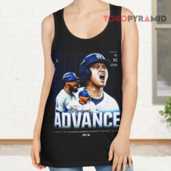 The Los Angeles Dodgers Advance To The NLCS Poster Shirt 2 The Los Angeles Dodgers Advance To The Nlcs Poster Tank Top