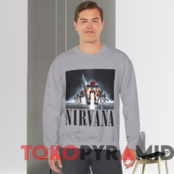 Bionicle Nirvana T-shirt 2 The Official Bionicle Nirvana T shirt Grey Sweatshirt