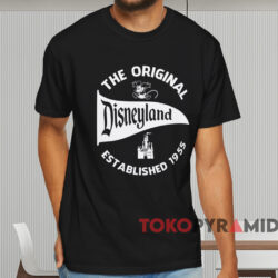 The Original Disneyland Established 1955 T shirt Black T shirt