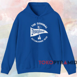 The Original Disneyland Established 1955 T-shirt 2 The Original Disneyland Established 1955 T shirt Blue Hoodie