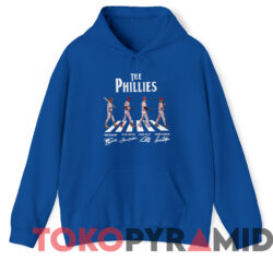 The Philadelphia Phillies Abbey Road T-shirt 3 The Philadelphia Phillies Abbey Road T shirt Blue Hoodie