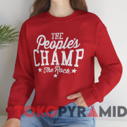 The Rock Shirt The People’s Champ Shirt 2 The Rock Shirt The People’s Champ Shirt Red Sweatshirt