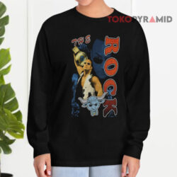 The Rock Vintage Wrestling Long sleeved
