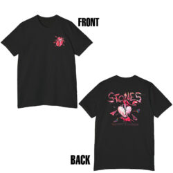 The Rolling Stones Hackney Diamonds 2023 Broken Heart 2-sided Shirt 8 The Rolling Stones Hackney Diamonds 2023 Broken Heart 2 Sided Ra