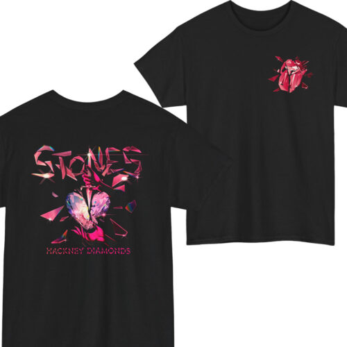 The Rolling Stones Hackney Diamonds 2023 Broken Heart Shirt