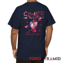 The Rolling Stones Hackney Diamonds 2023 Broken Heart Shirt Back