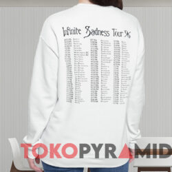 The Smashing Pumpkins Infinite Sadness Tour T-shirt 4 The Smashing Pumpkins Infinite Sadness Tour T shirt White Sweatshirt