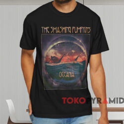 The Smashing Pumpkins Oceania Pyramid Flood T shirt Black T shirt