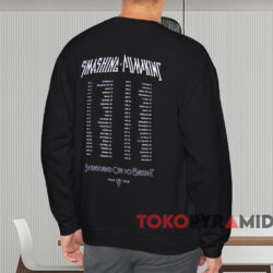 The Smashing Pumpkins Shiny and Oh So Bright 2018 Tour T-shirt 4 The Smashing Pumpkins Shiny And Oh So Bright 2018 Tour T shirt Black Sweatshirt