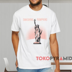 The Smashing Pumpkins Statue Of Liberty Shirt White T shirt