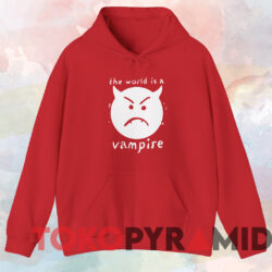 The Smashing Pumpkins The World Is Vampire T-shirt 2 The Smashing Pumpkins The World Is Vampire T shirt Red Hoodie