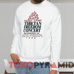 The Smashing Pumpkins Tibetan Freedom Concert 1996 T-shirt 4 The Smashing Pumpkins Tibetan Freedom Concert 1996 T shirt White Sweatshirt