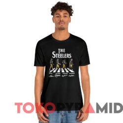 The Steelers Abbey Road Signatures T-shirt 1 The Steelers Abbey Road Signatures T shirt Black T shirt